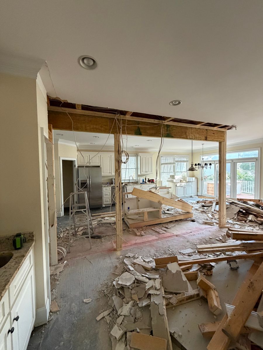 Carpentry for Snap Remodeling in Charleston, SC