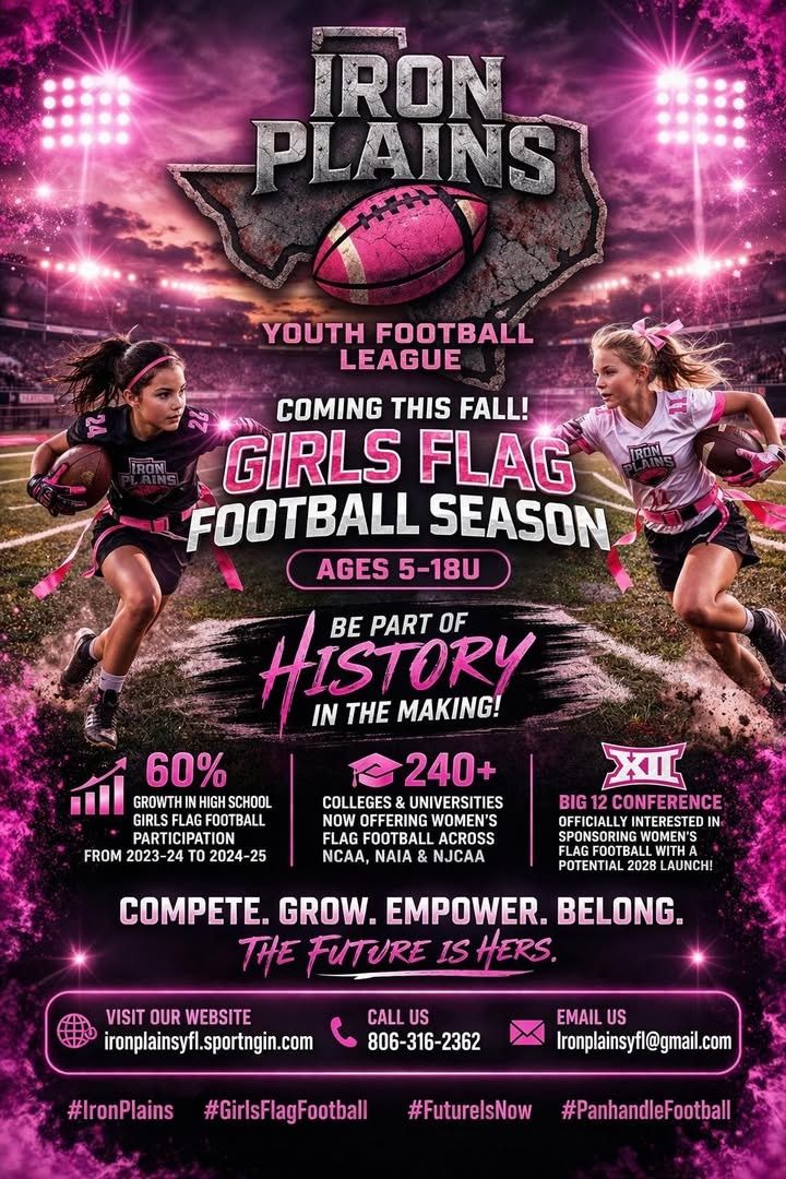 Youth Football for Iron Plains Youth Football League in Amarillo, TX