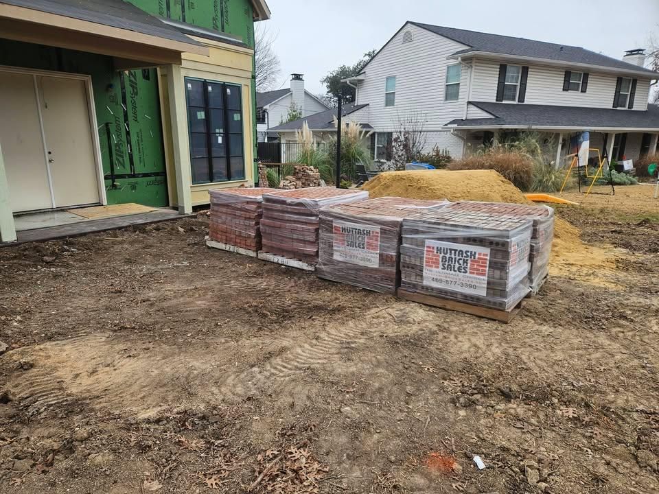 Bulk Brick Delivery for Huttash Brick Sales in Dallas, TX