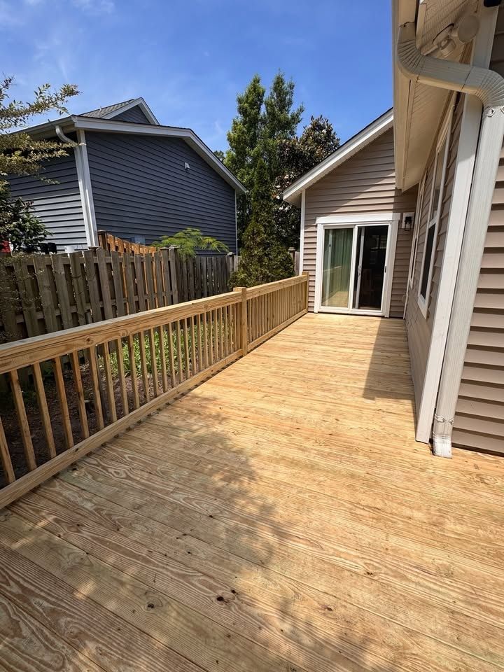 Deck & Patio Installation for Coastal Charm Remodeling in Swansboro, NC