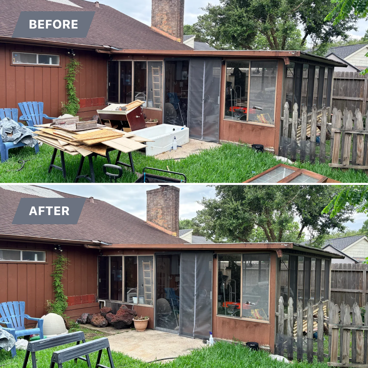 Property Cleanout Services for Rangers Clean The Way Junk Removal in Cypress, TX
