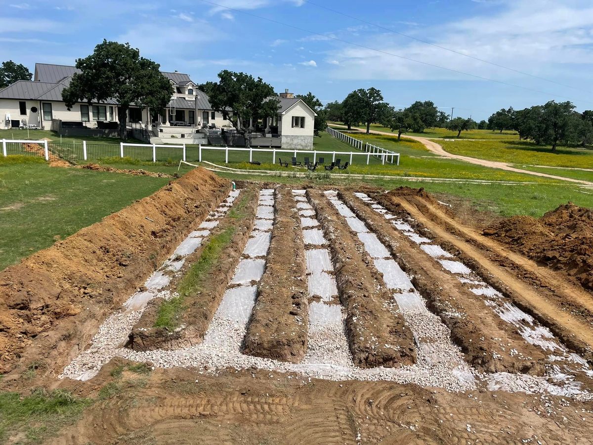 Underground Electrical Services for Broyles Construction in Cherokee, TX