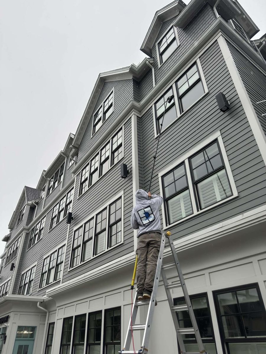 Window Cleaning for Window Warriors in Narraganset, RI