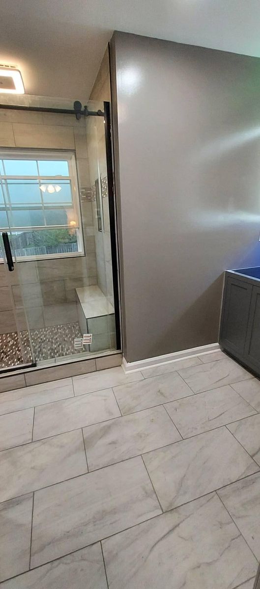 Custom Tile Shower Installation for Son of a Journey Remodeling in Dallas, NC