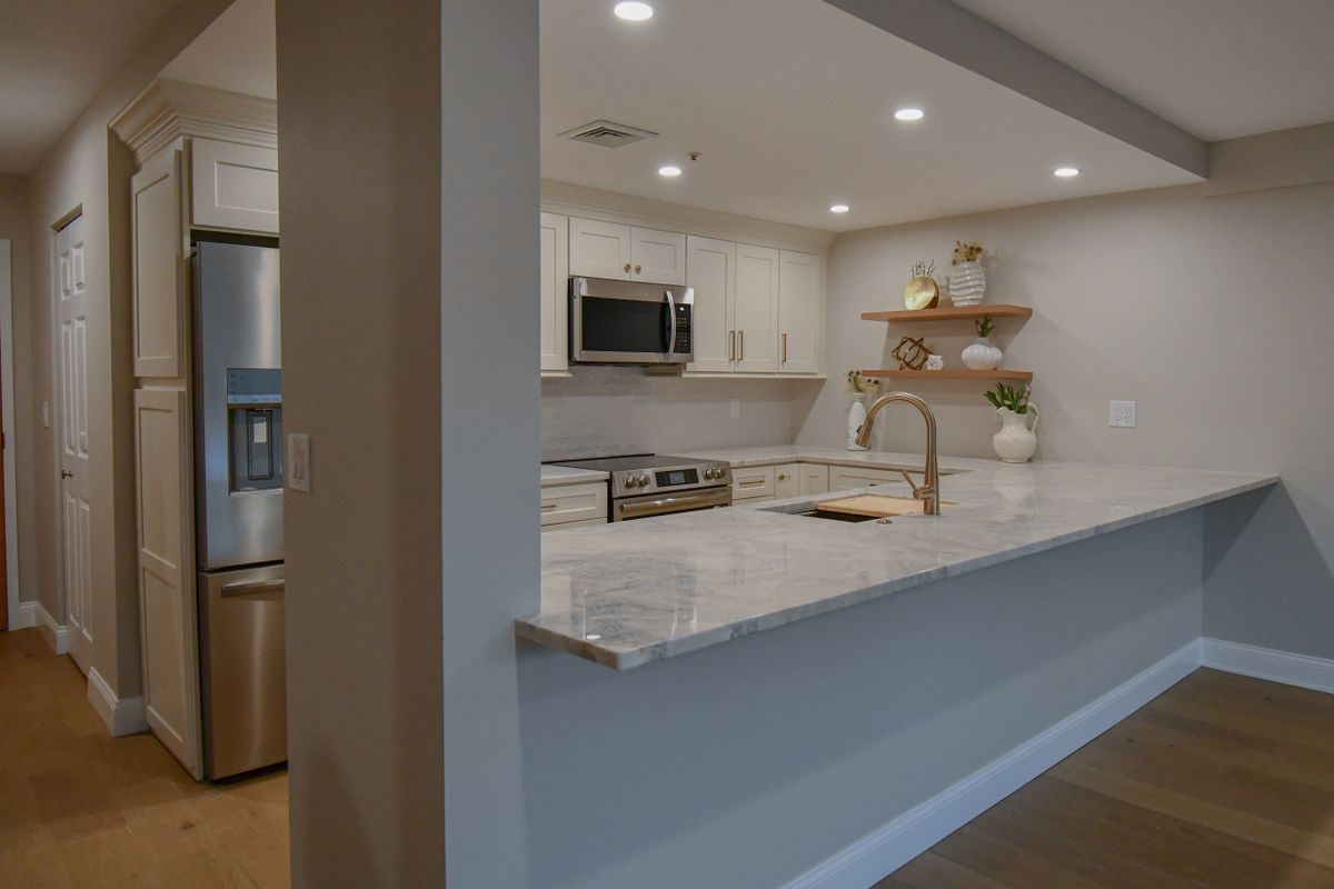 Kitchen Renovation for Top Pros Construction in Haverhill, MA