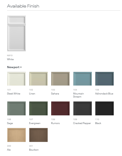 Newport Cabinets for Cutting Edge Kitchen Cabinets LLC  in Hollis, NY