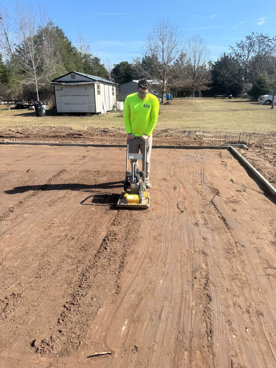 Patio Design & Installation for Cameron Enterprises in Live Oak, FL