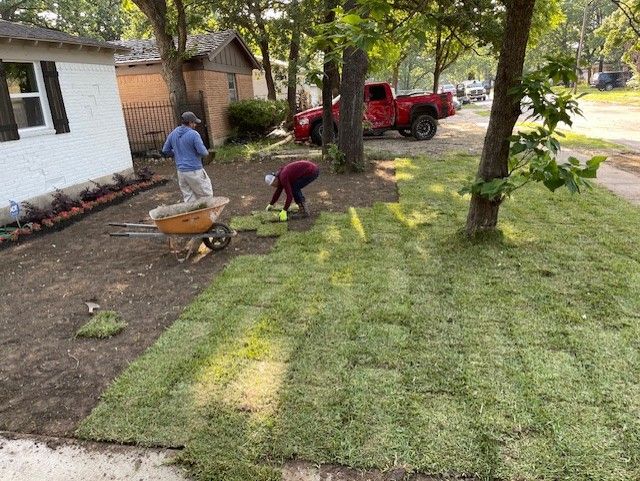 Landscape Installation for Valadez Landscaping LLC in Fort Worth, TX