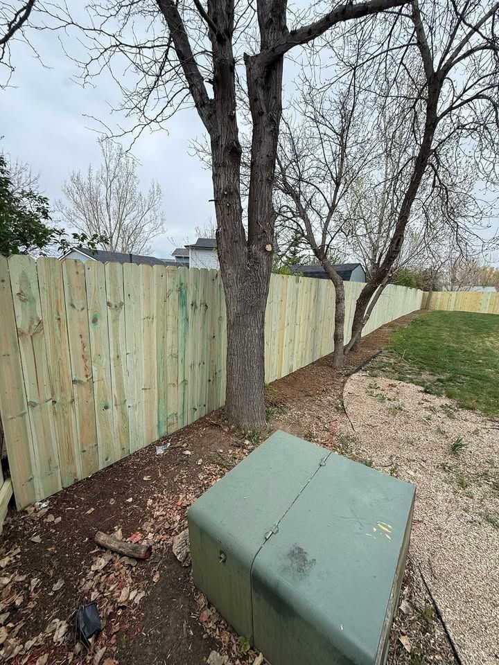 Residential Fence for DS Industries in Gillette, WY