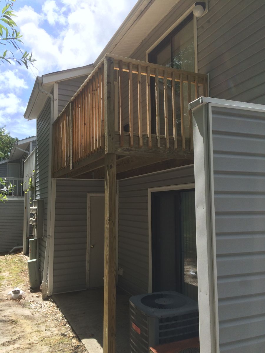 Deck And Patio Installation for Albatross Construction in Wilmington, NC
