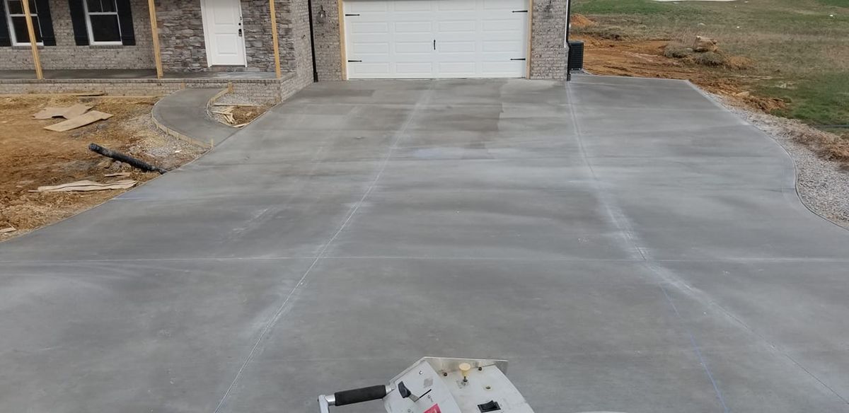 Sidewalk Installation for Tommy Moore Construction in Anderson County, TN