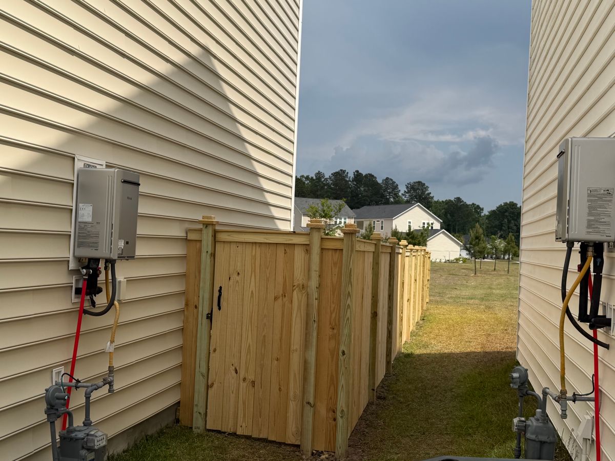 Fencing for Veteran Home Solutions in Summerville, SC