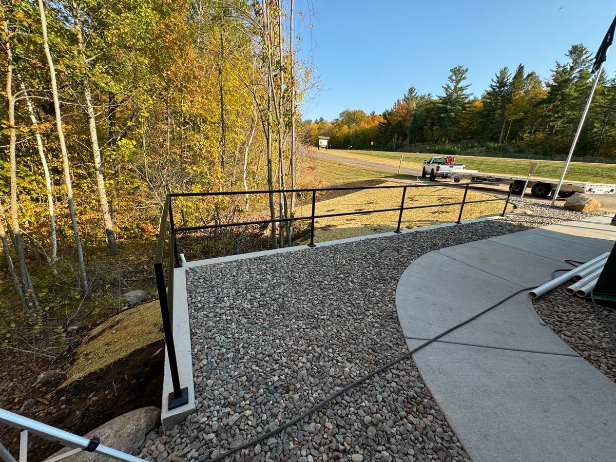Exterior Railings for Fusion Welding in Pierz, MN