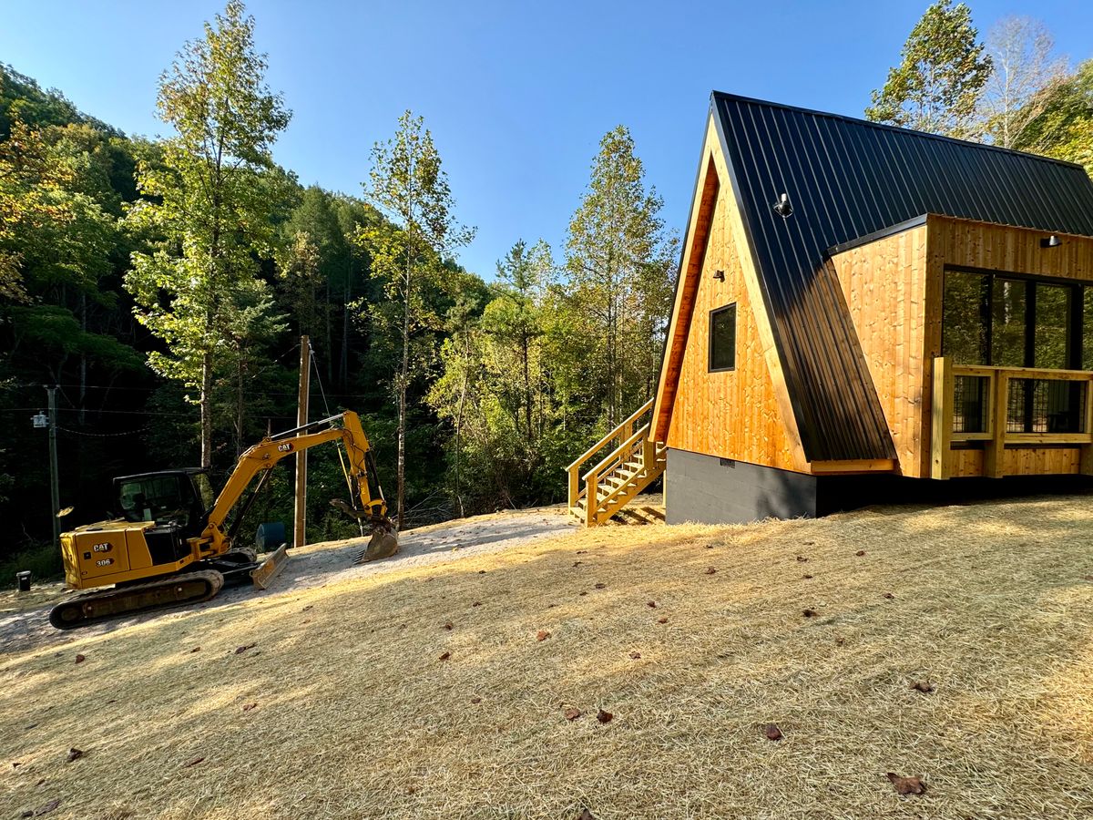 Site Preparation for Grayson Groundworks in Sevierville, TN