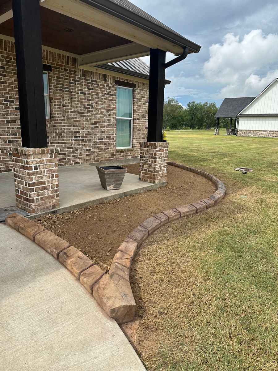 Landscaping for Texas Curb N Borders in Houston, TX