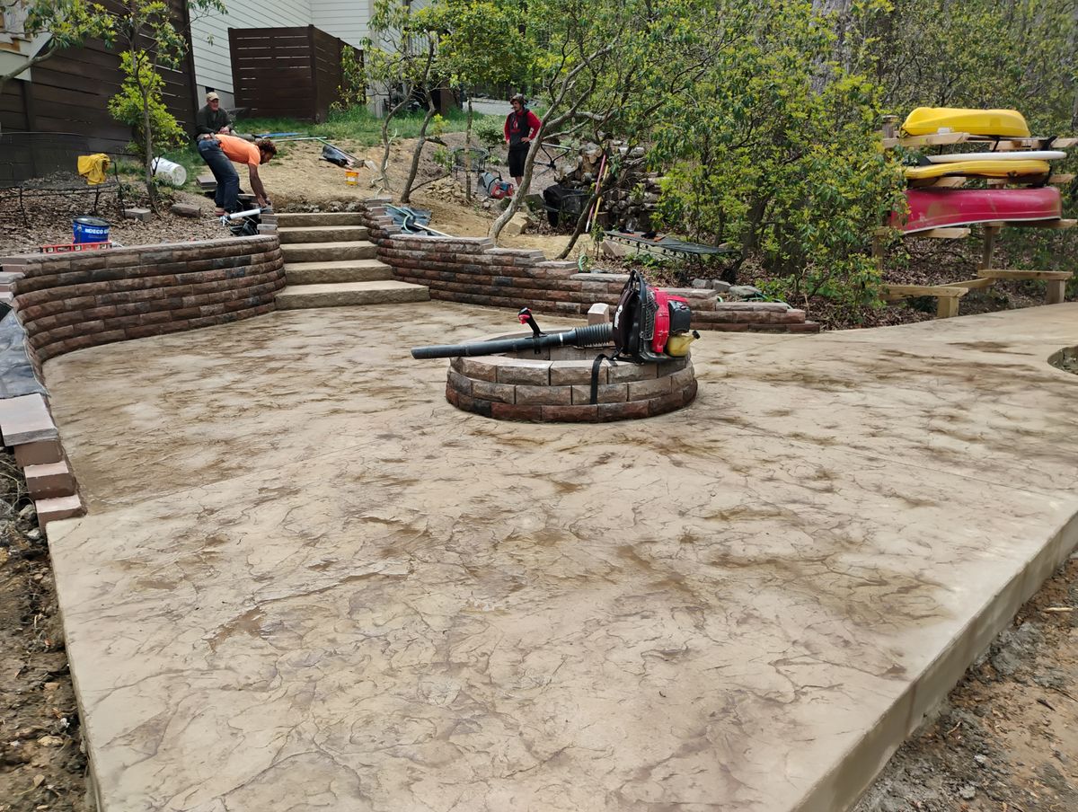 Concrete Slab Construction for PMR Construction in Rossville, GA