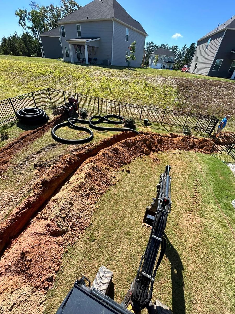 Drainage for E&T Outdoor Pros in LaGrange, GA