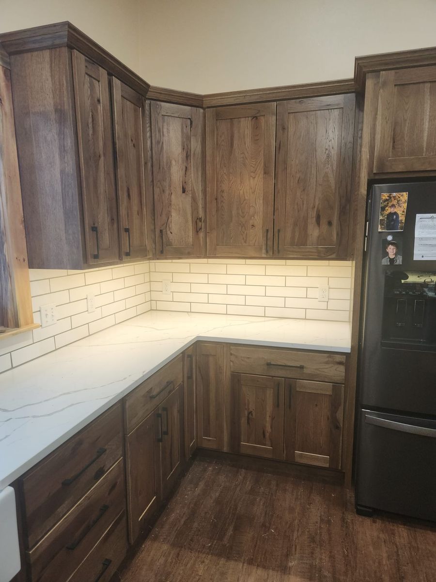 Kitchen Renovation for Pinewood Construction. LLC in Miles City, MT