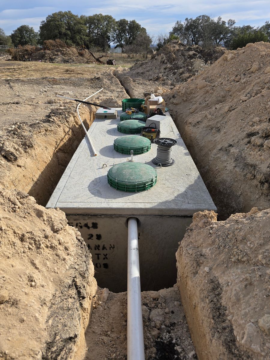 Excavation for Evant Backhoe & Construction in Evant, TX