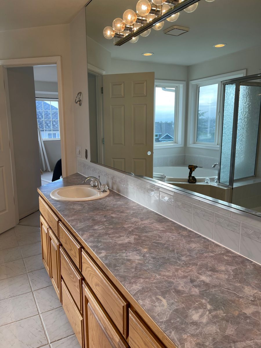 Bathroom Renovation for Tony's Remodeling & Painting in Renton, WA