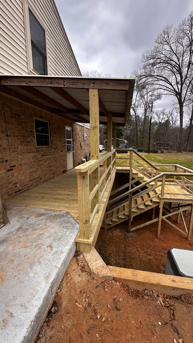 Deck & Patio Installation for Piney Woods Renovations in Tyler , TX