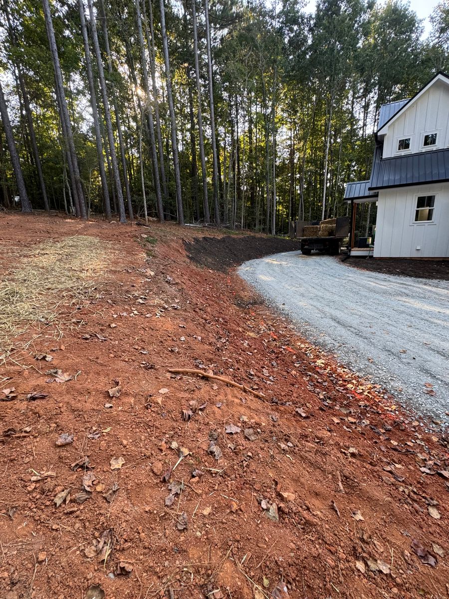 Fall Clean Up for Lovingood Landscape in Pittsboro, NC