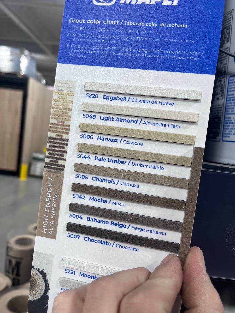 Custom tile work for RAL Construction LLC in Lee County, AL