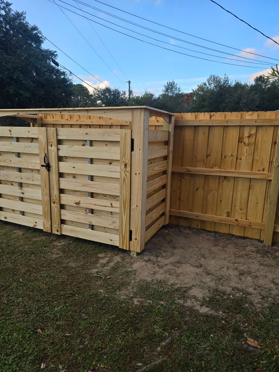 Fence Repair for Phillips Fencing Solutions in Pensacola, FL