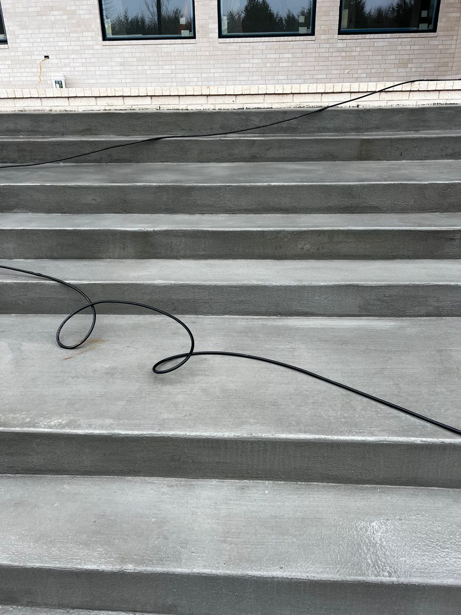 Stair Design & Installation for Modern Concrete LLC in Lowell, AR