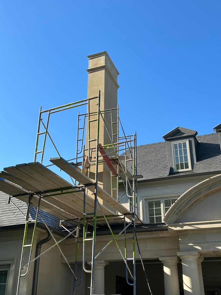 Chimney Repairs for Bronco Masonry Inc. in Dallas, TX