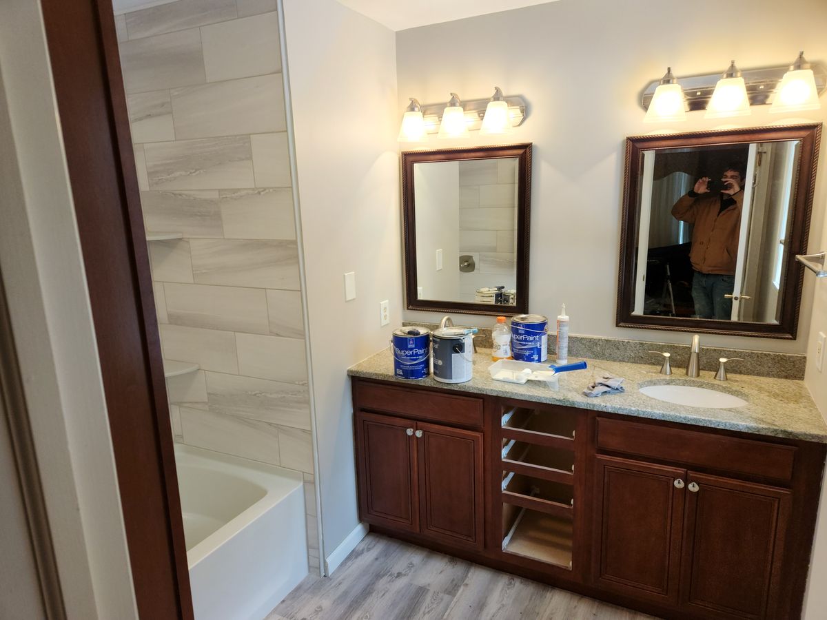 Bathroom Renovation for J.D. Waxman Contracting in West Albany, NY