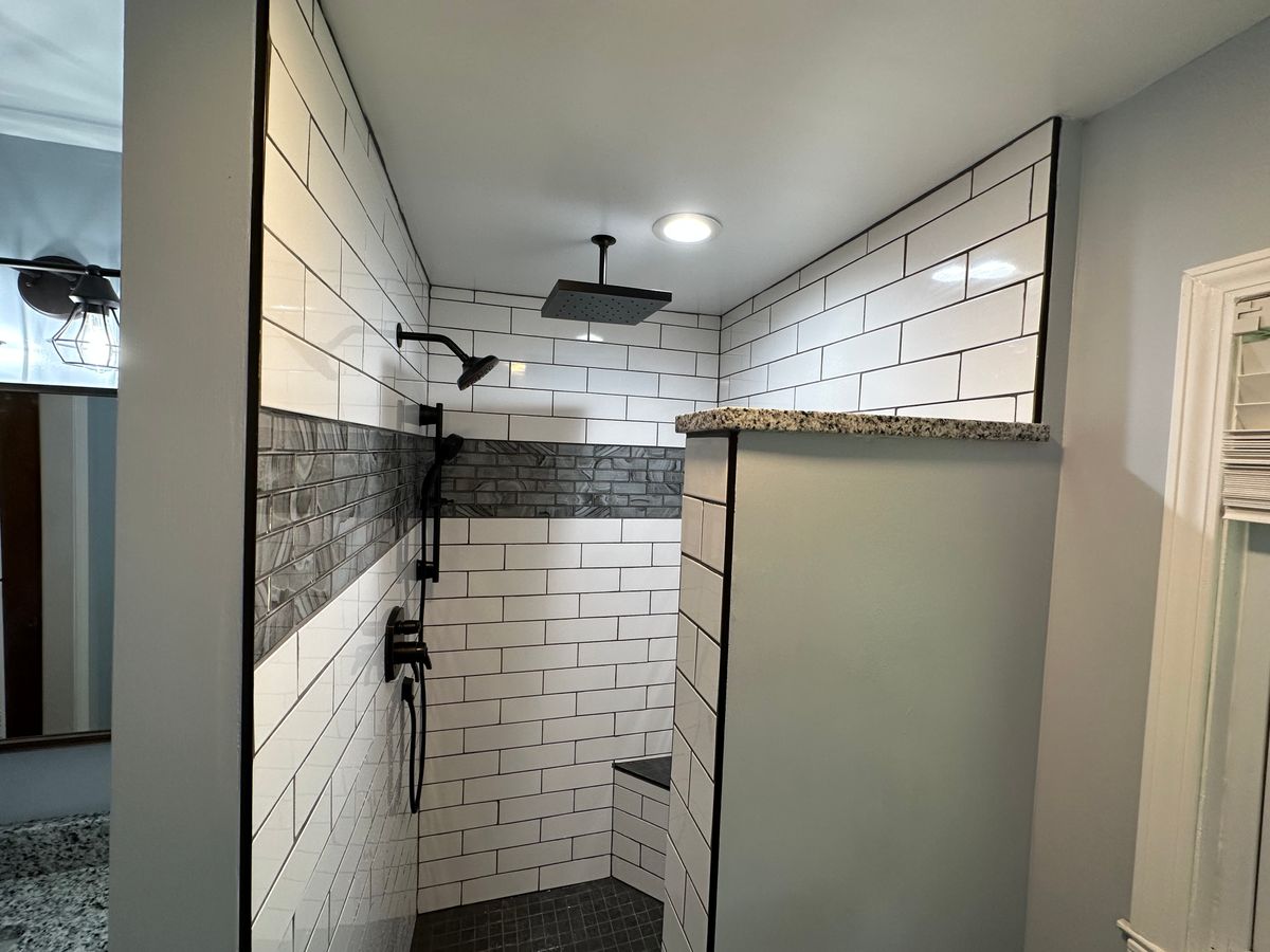 Bathroom Renovation for True North Construction in Randleman, NC