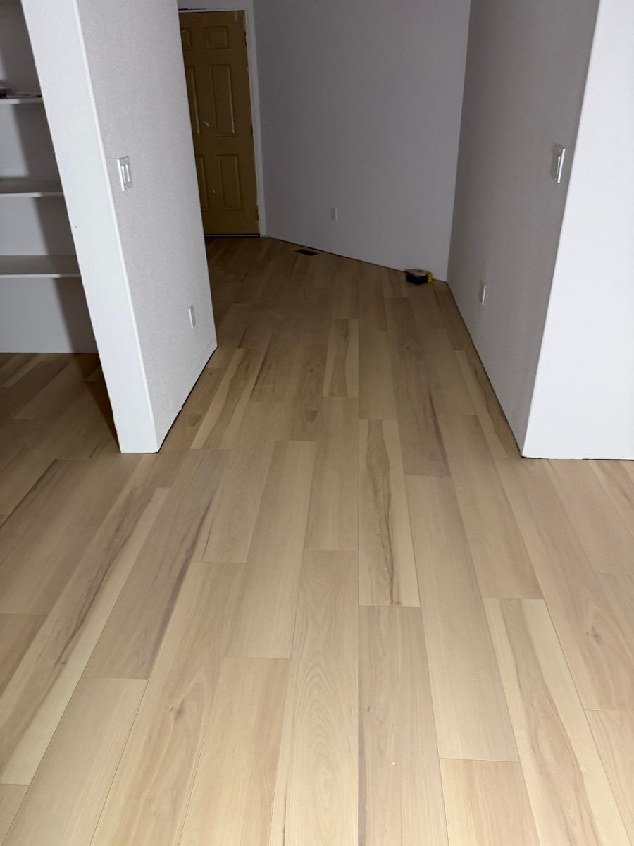 Floor Installation for CJL Flooring in Post Falls, ID