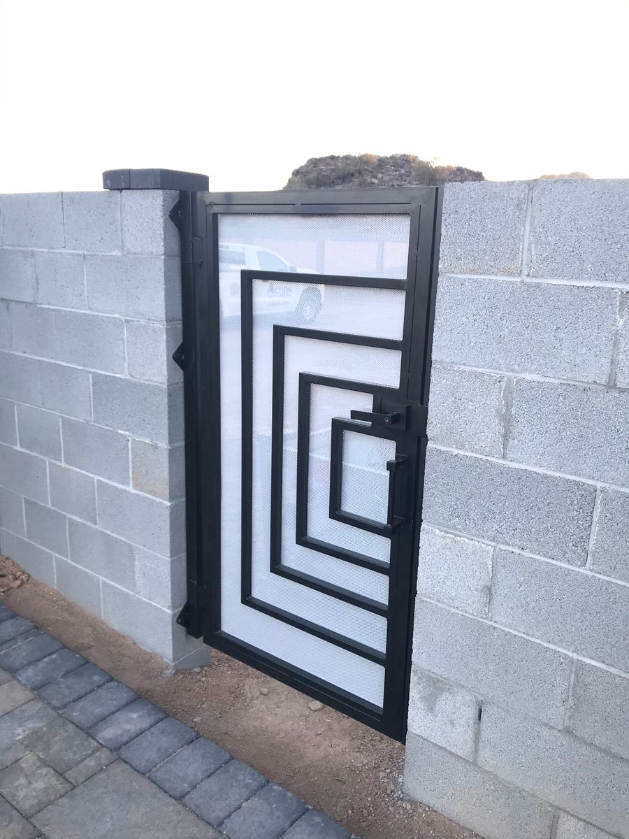 Man Gates for Metal Art Deco in Glendale,  AZ