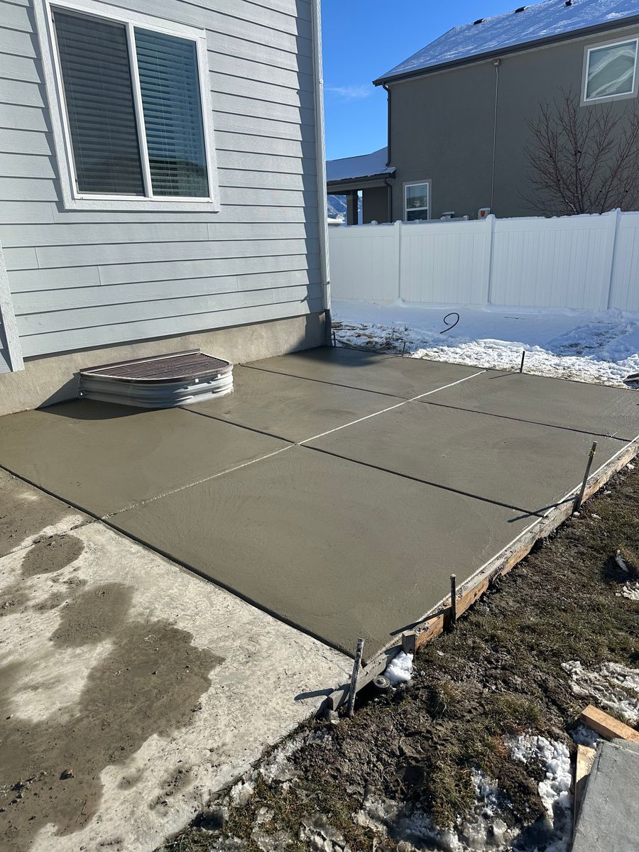Concrete for Off The Rock Construction in Eagle Mountain, UT