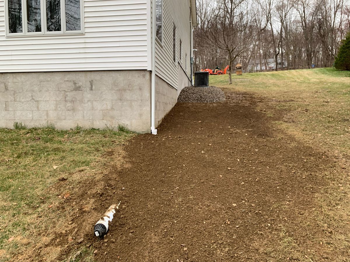 Land grading for NK Landscaping LLC in Dutchess County, NY