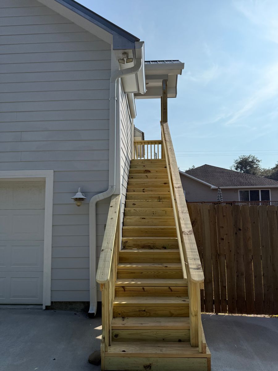 Carpentry for JPH Builders Inc. in Milton, FL