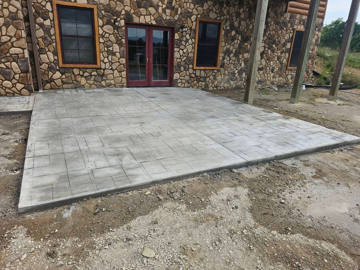 Concrete Slab Construction for AXC LLC in Knoxville, TN