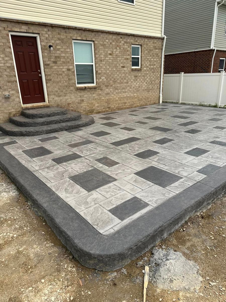 Patio Design & Installation for D.R. Concrete  in Lincoln Park, MI