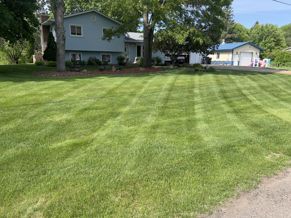 Mowing for Luke's Lawn Care and Landscape in Andover, MN