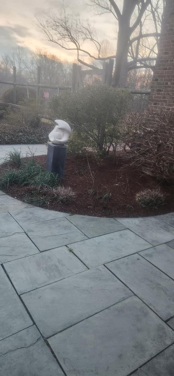 Mulching for Cristians Maintenance and Hardscaping llc in Bedminster, NJ