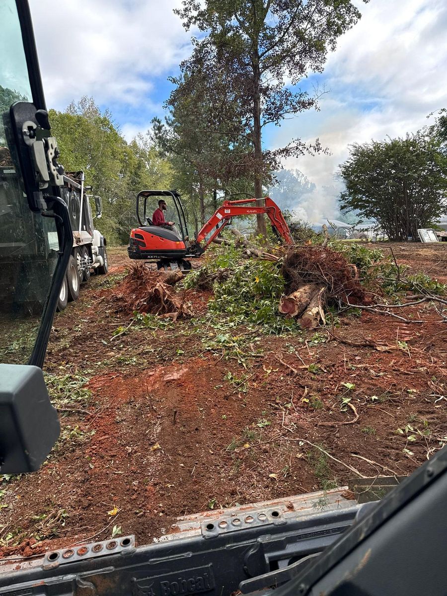 Land Clearing & Demolition for Advantage Rental And Services in Youngsville, NC