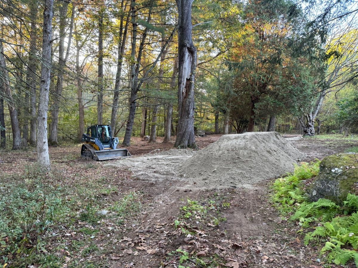 Land Clearing & Yard Expansion for Lennon Land Management in Suffield, CT