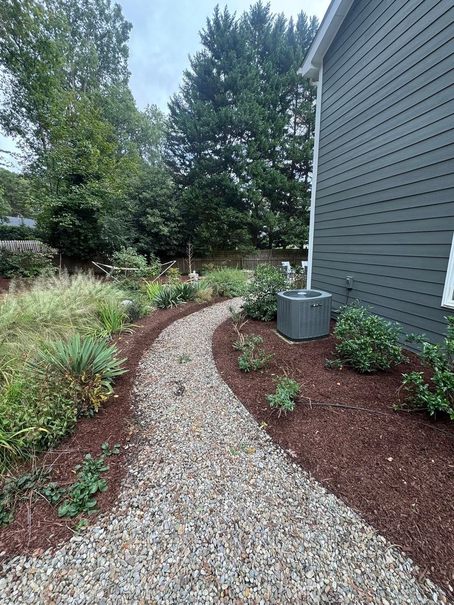 Landscape Design & Installation for Done2Day LLC in Wake Forest, NC