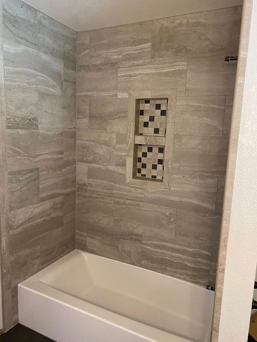 Bathroom Tiling Installation for Premier Tile Masters in Manteca, CA