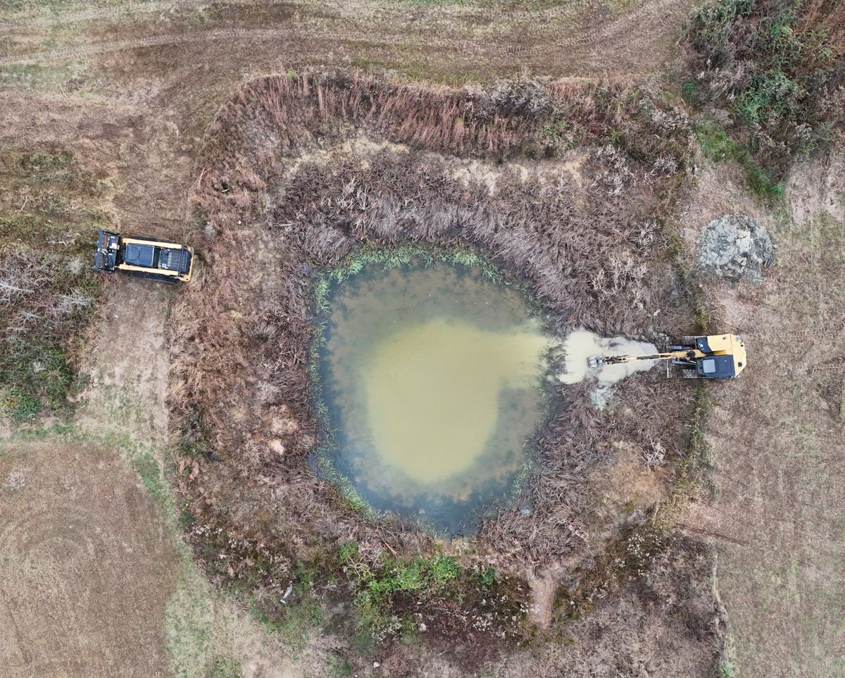 Foundation Excavation for Grayson Groundworks in Sevierville, TN