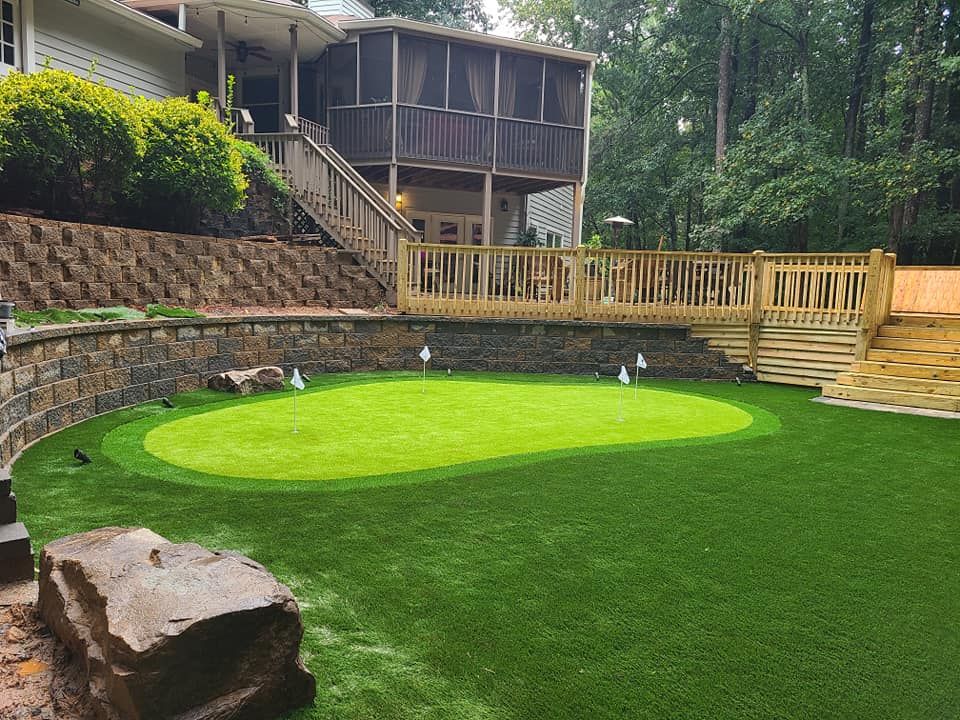 Artificial Turf for Fusion Contracting in North Georgia, GA