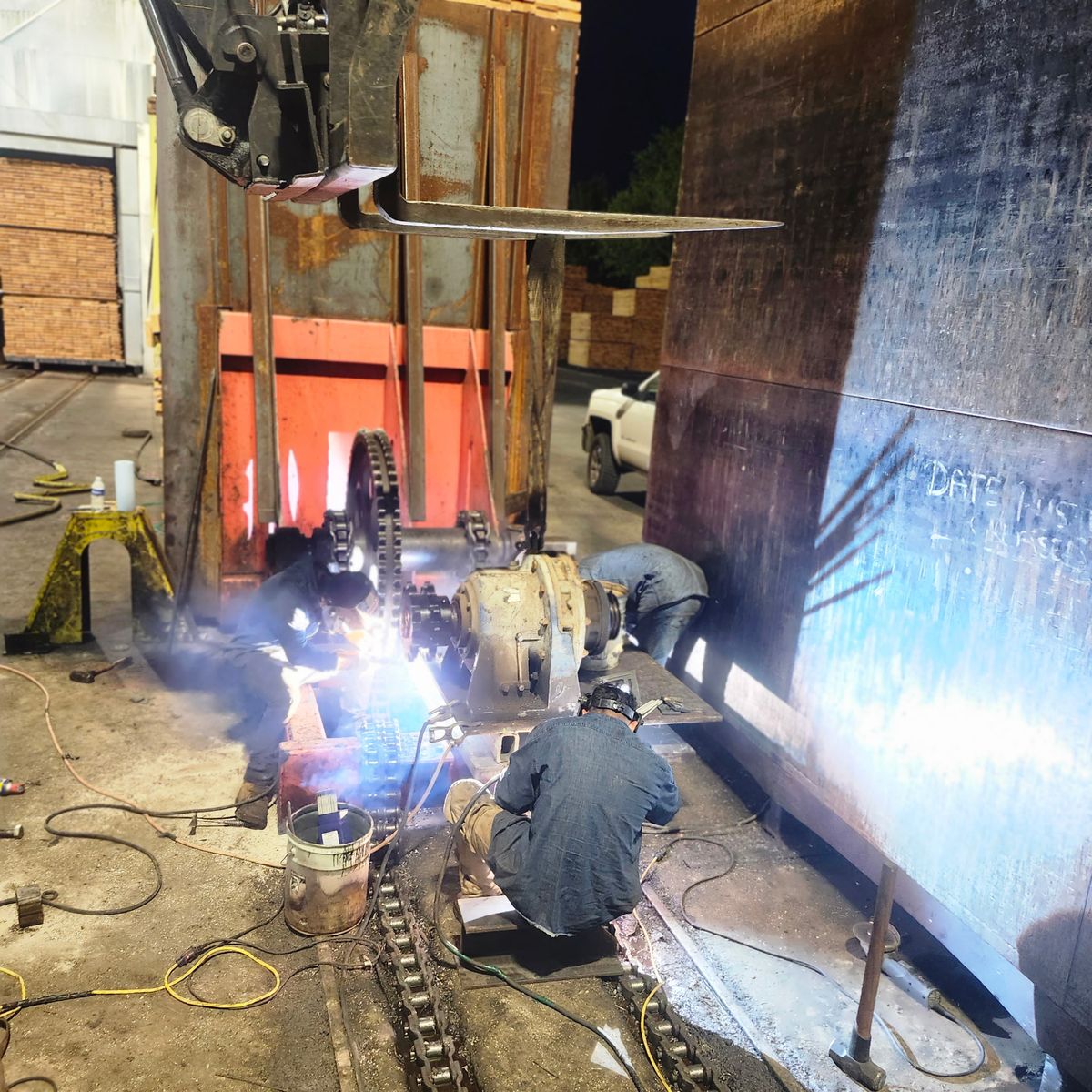 Welding Inspections for J & K Morris Machine and Fabrication in Baxley, GA