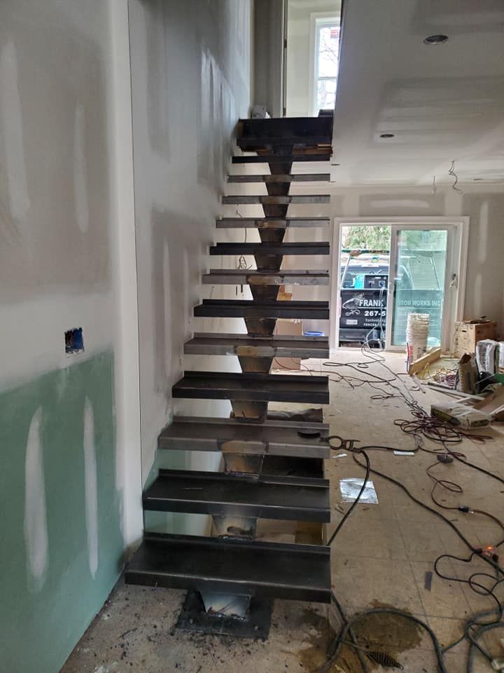 Metal Stairs and Railings Installation for Frank iron works inc in Philadelphia,, PA