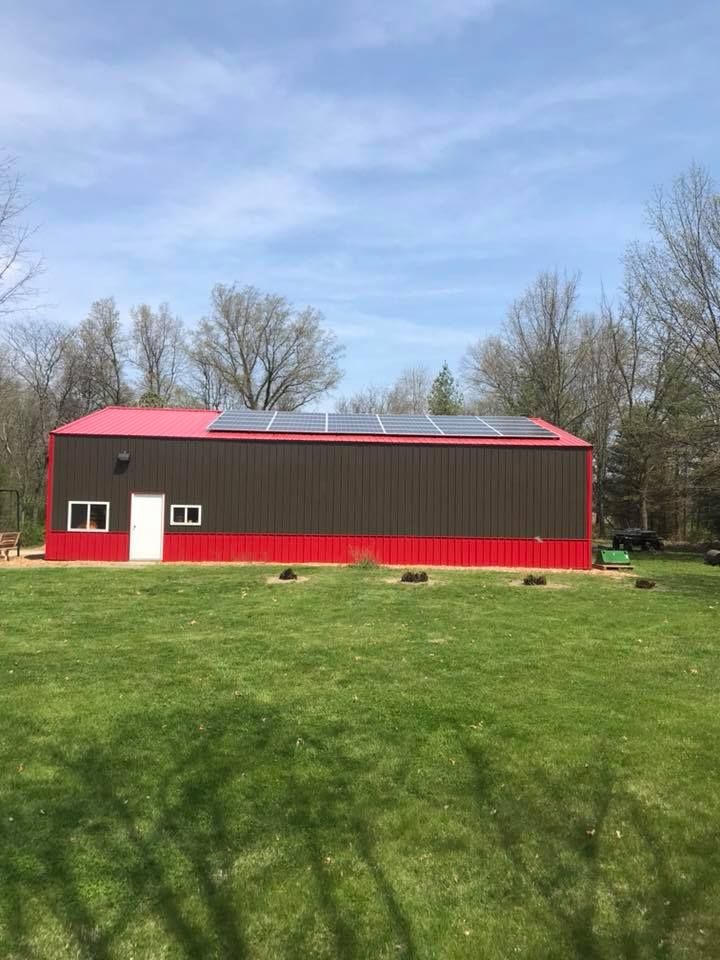 Residential Installation for LMD Solar, LLC in Hillsboro, IL